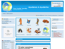 Tablet Screenshot of granfamilia.org